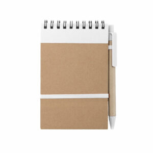 Libreta Ecocard Makito - Blanco