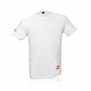 Camiseta Adulto Tecnic Bandera Makito - Blanco