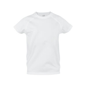 Camiseta Niño Tecnic Plus Makito - Blanco