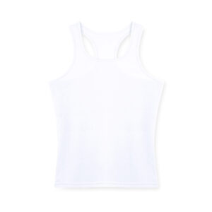 Camiseta Mujer Tecnic Lemery Makito - Blanco