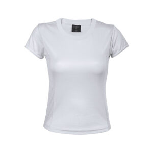 Camiseta Mujer Tecnic Rox Makito - Blanco