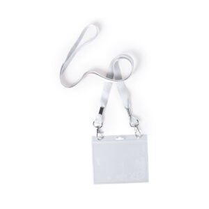 Identificador Lanyard Cail Makito - Blanco