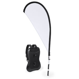 Mochila Portabandera Heldex Makito - Blanco