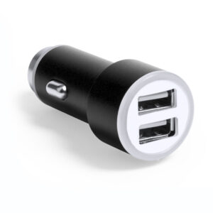 Cargador Coche USB Hesmel Makito - Negro