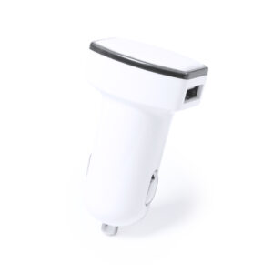 GPS Cargador Coche USB Breter Makito - Blanco