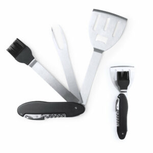 Set Barbacoa Duvinax Makito - Negro