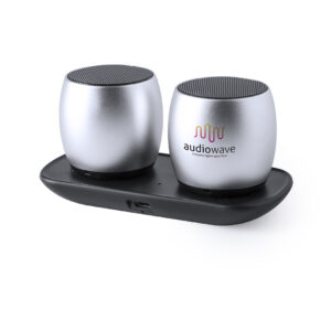 Altavoces Clarens Makito - Plateado