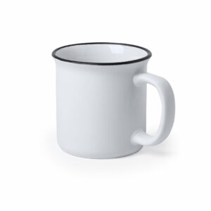 Taza Bercom Makito - Blanco