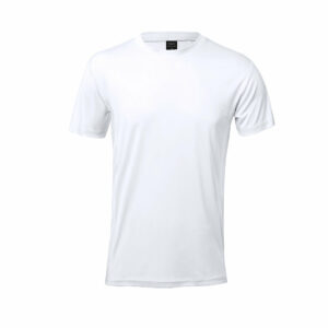 Camiseta Adulto Tecnic Layom Makito - Blanco