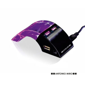 Puerto USB Cosik Antonio Miró - Negro