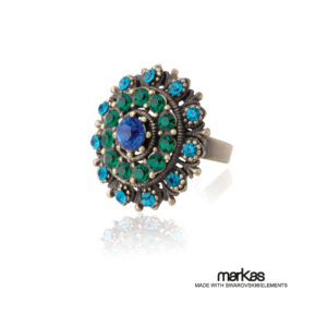 Anillo Ajustable Nolton Markas Swarovski -