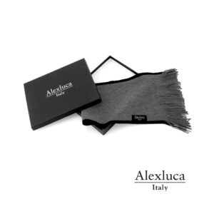 Bufanda Luomo Alexluca - Gris / Negro